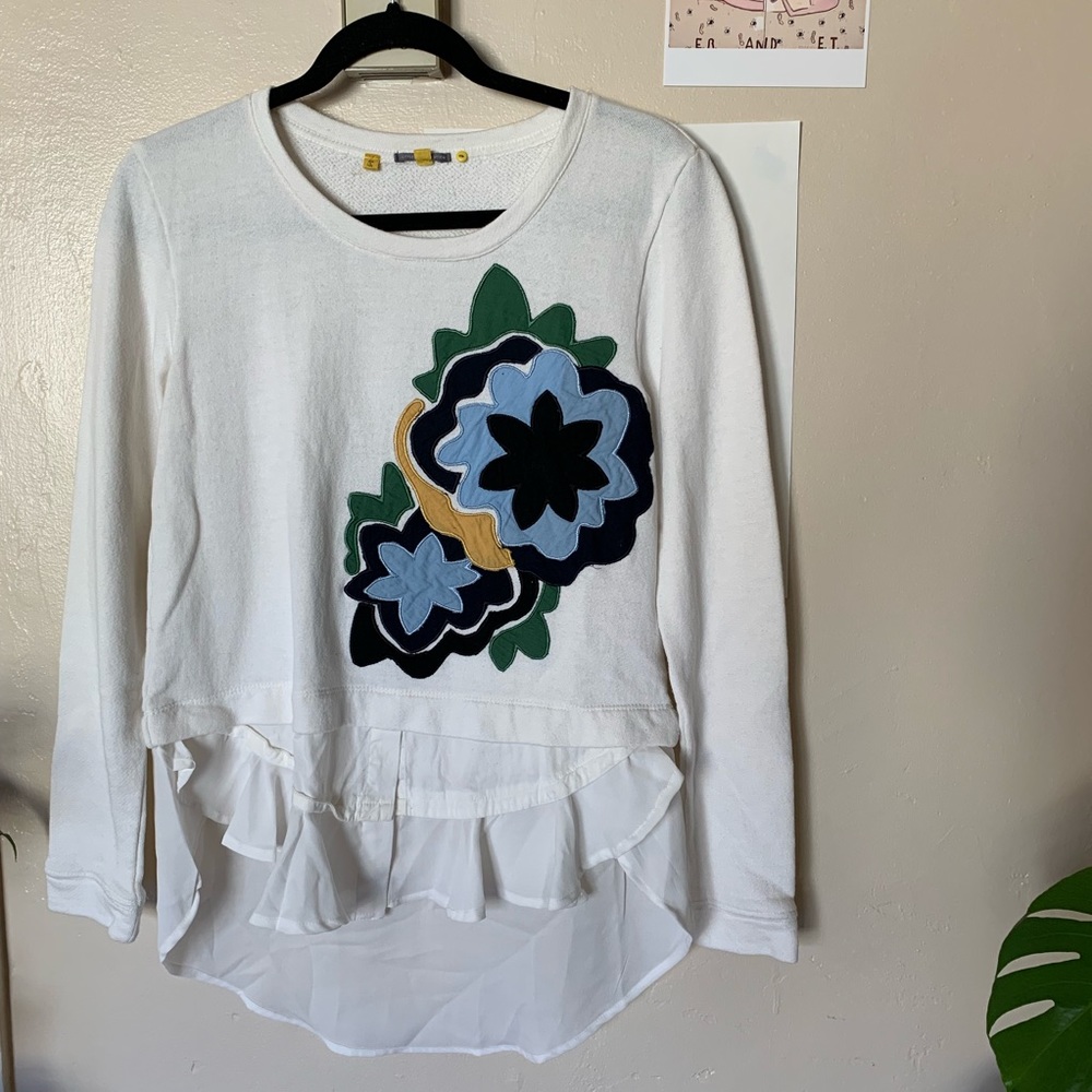 NWOT anthro long sleeve blouse